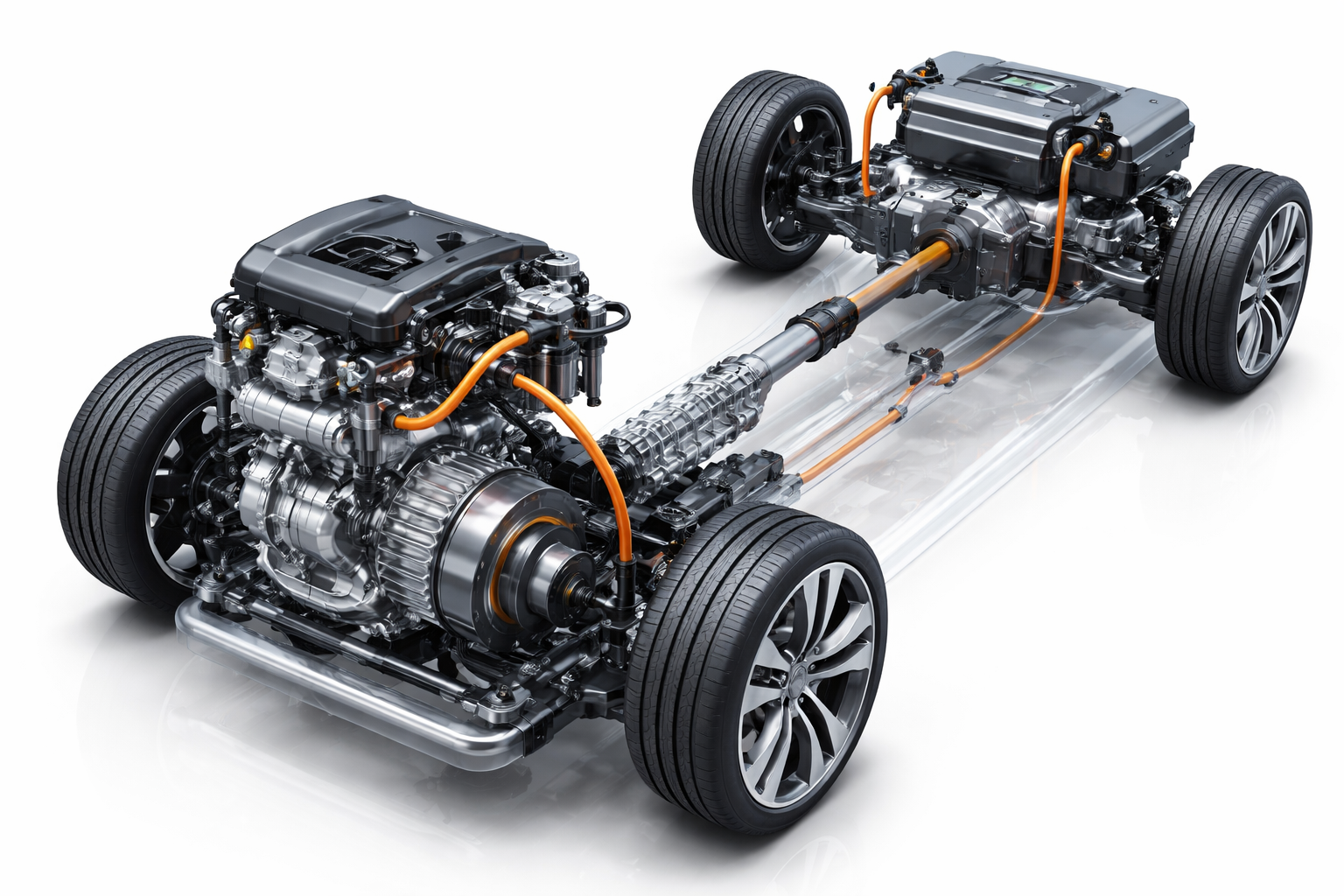 48V mild hybrid systém